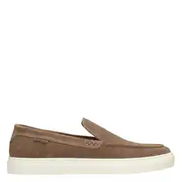 Wehkamp PS Poelman Mick suède loafers taupe aanbieding