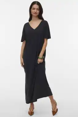 Wehkamp VERO MODA maxi jurk - zwart aanbieding