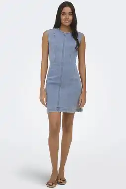 Wehkamp ONLY spijkerjurk medium blue denim aanbieding