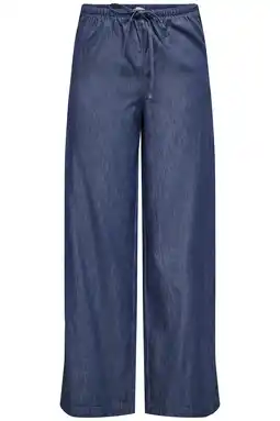 Wehkamp JDY straight regularwaist casual broek dark blue denim aanbieding