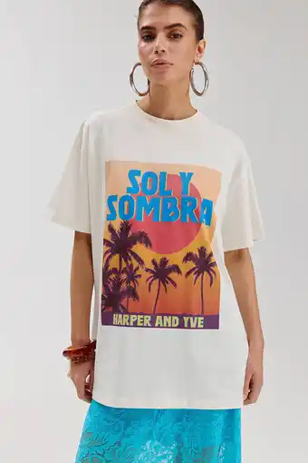 Wehkamp HARPER & YVE T-shirt wit aanbieding