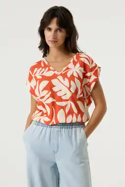 Wehkamp Garcia T-shirt koraalrood aanbieding