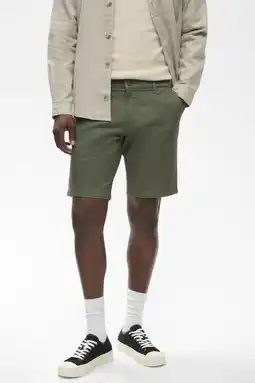 Wehkamp Matinique regular fit chino short - groen aanbieding