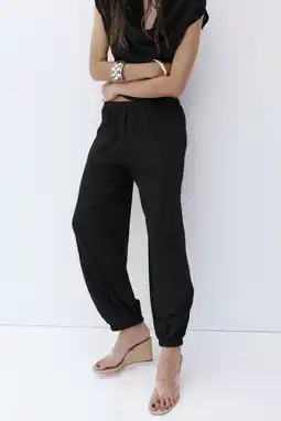 Wehkamp Mango ballonbroek - zwart aanbieding