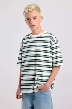 Wehkamp America Today T-shirt - groen aanbieding