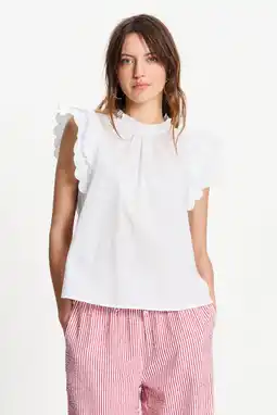 Wehkamp POM Amsterdam top ecru aanbieding
