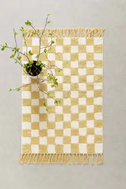 Wehkamp NOUS Kids kindervloerkleed Checker board (130x90 cm) aanbieding