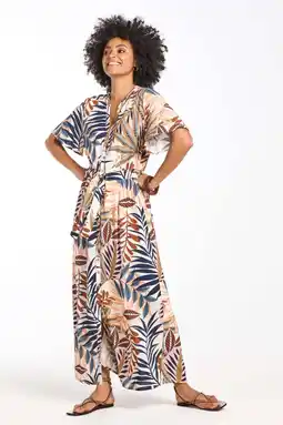 Wehkamp Didi maxi jurk blauw aanbieding