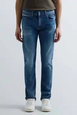 Wehkamp REPLAY GROVER straight leg jeans blauw aanbieding