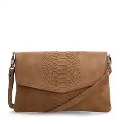 Wehkamp Manfield suede crossbody tas cognac aanbieding