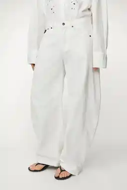 Wehkamp Lois barrel jeans wit aanbieding
