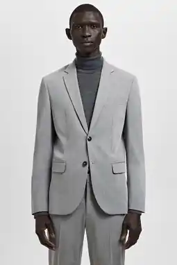 Wehkamp Mango Man colbert grijs aanbieding