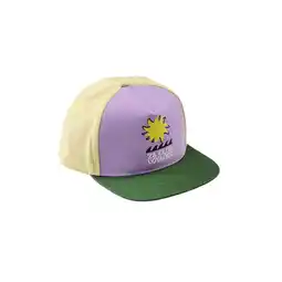 Wehkamp Z8 kids baseball cap Vico lila/lichtgeel/groen aanbieding