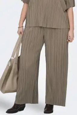 Wehkamp ONLY CARMAKOMA wide leg regularwaist casual broek aanbieding