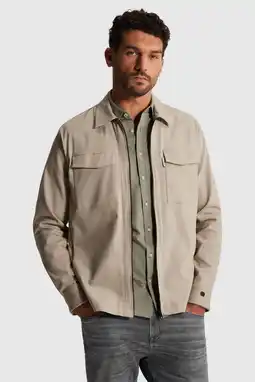 Wehkamp Cast Iron overshirt beige aanbieding