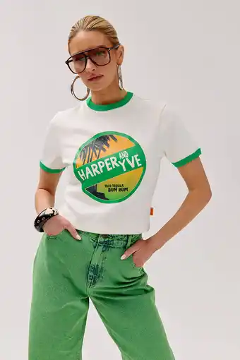 Wehkamp HARPER & YVE T-shirt ecru aanbieding