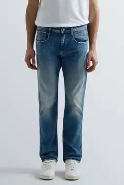 Wehkamp REPLAY ANBASS slim fit jeans blauw aanbieding