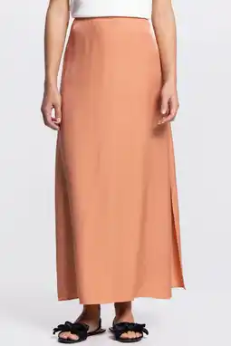 Wehkamp JANSEN Amsterdam maxi rok oranje aanbieding