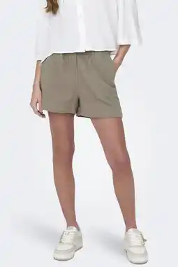 Wehkamp JDY wide leg highwaist casual short taupe aanbieding