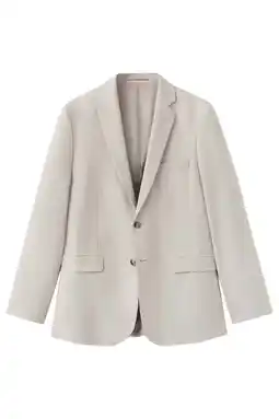 Wehkamp Mango Man colbert beige aanbieding