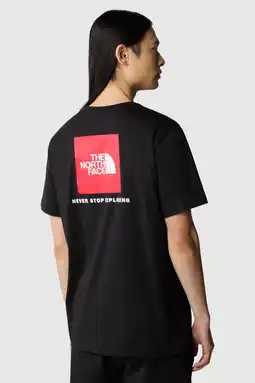 Wehkamp The North Face T-shirt Redbox zwart aanbieding