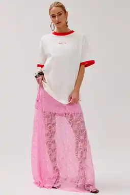 Wehkamp HARPER & YVE kanten gebloemde maxi rok aanbieding