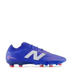 Wehkamp New Balance TEKELA PRO LOW LACED FG V5 senior voetbalschoenen kobaltblauw/wit/rood aanbieding