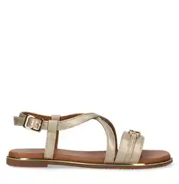 Wehkamp Tommy Hilfiger sandalen goud/platinum aanbieding