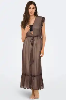 Wehkamp ONLY strandtuniek bruin aanbieding