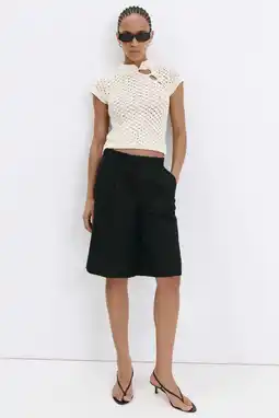 Wehkamp Mango gebreide top - beige aanbieding