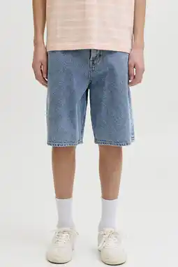 Wehkamp JACK & JONES JUNIOR short medium blue denim aanbieding
