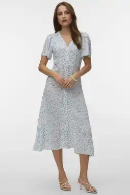Wehkamp VERO MODA gebloemde maxi jurk aanbieding