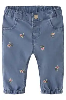 Wehkamp NAME IT BABY jeans regularwaist medium blue denim aanbieding