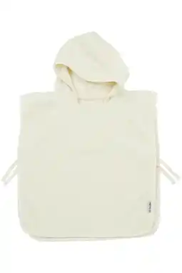 Wehkamp Meyco badponcho Popcorn natural 1-3 jaar aanbieding