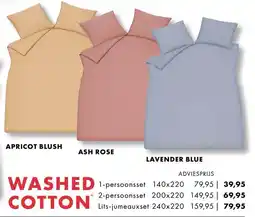 Nijhof WASHED COTTON aanbieding