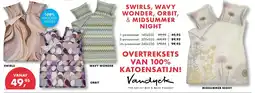 Nijhof Overtrek Sets van 100% Katoen Satijn aanbieding