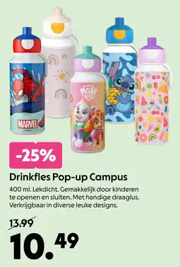 AllesZ Drinkfles Pop-up Campus aanbieding