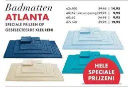 Nijhof Badmatten Atlanta aanbieding