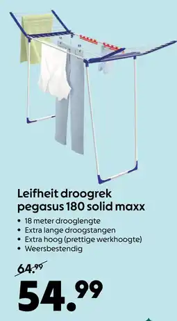 AllesZ Leifheit droogrek pegasus 180 solid maxx aanbieding