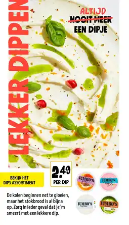 Jumbo Jumbo's Dips Assortiment aanbieding