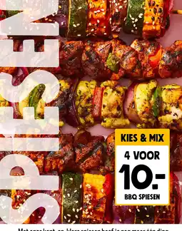 Jumbo Kies & Mix BBQ Spiesen aanbieding