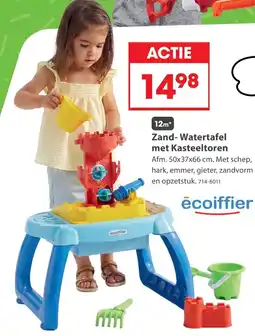 Top1Toys ecoiffier Zand-Watertafel met Kasteeltoren aanbieding