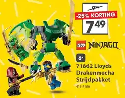 Top1Toys LEGO NINJAGO 71862 Lloyds Drakenmecha Strijdpakket aanbieding