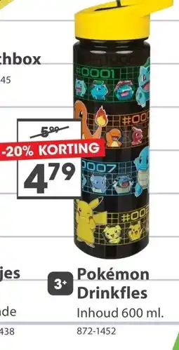 Top1Toys Pokémon Drinkfles aanbieding