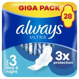 Etos Always Maandverband Ultra Long Plus Wings Giga Pack 28 stuks aanbieding