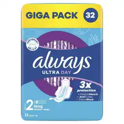Etos Always Maandverband Ultra Long Wings Giga Pack 32 Stuks aanbieding