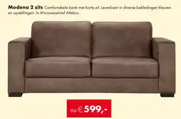 Woonsquare Modena 2 zits aanbieding