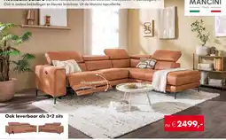 Woonsquare Mancini hoekbank Sandra aanbieding