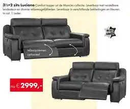 Woonsquare 3½+2 zits Luciano aanbieding
