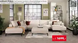 Woonsquare Hoekbank Riviera aanbieding